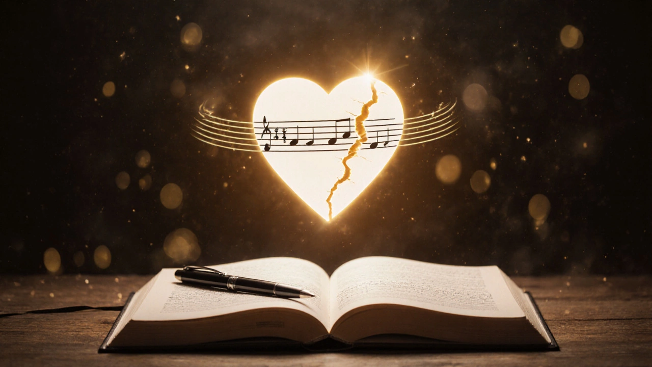 Незавершённая мелодия превращается в заживающее сердце.